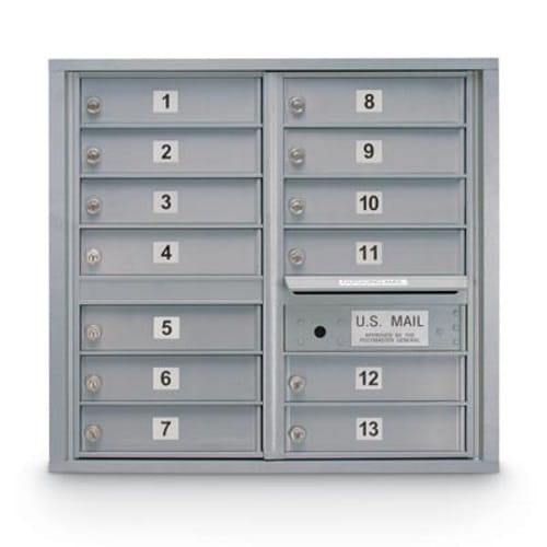 13 Door Standard 4C Mailbox